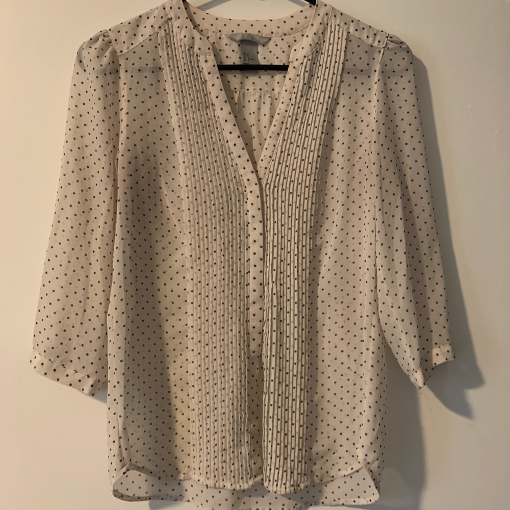 Polka Dot Blouse